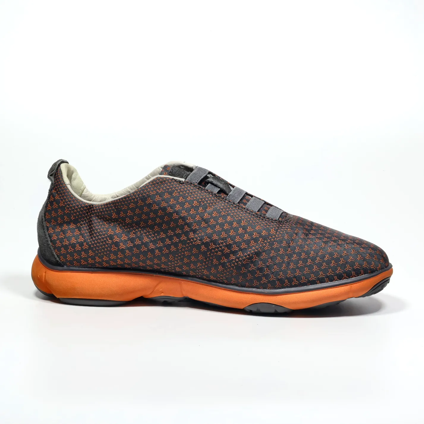 Geox Casual Lace Ups Fabric Orange Colour For Men