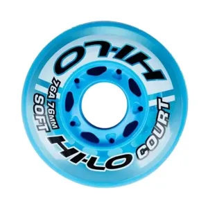 Hi-Lo Court Blue Inline Wheel 68mm, 72mm, 76mm, 80mm 76A