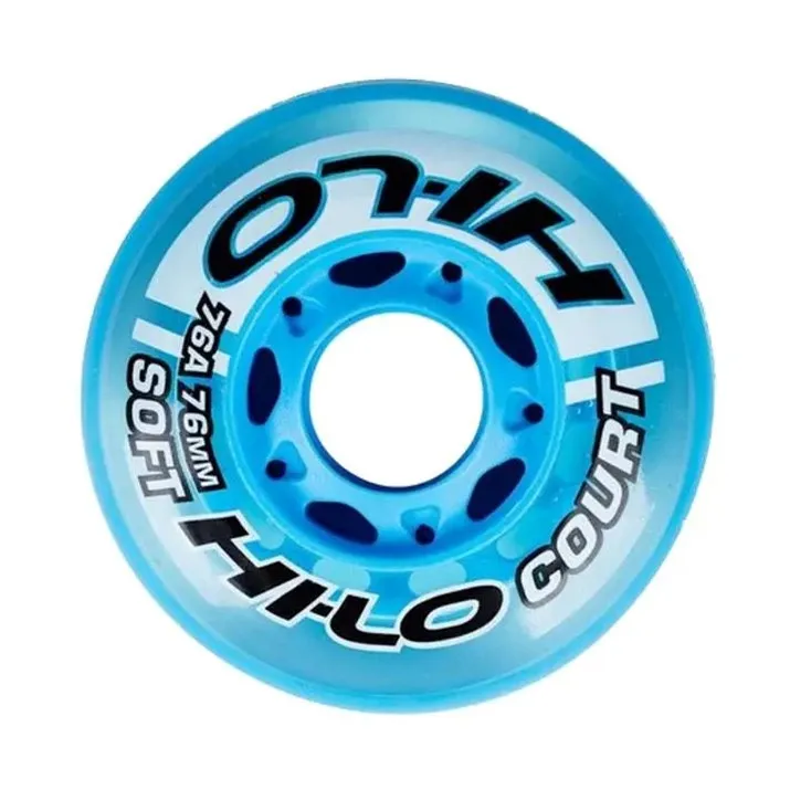 Hi-Lo Court Blue Inline Wheel 68mm, 72mm, 76mm, 80mm 76A