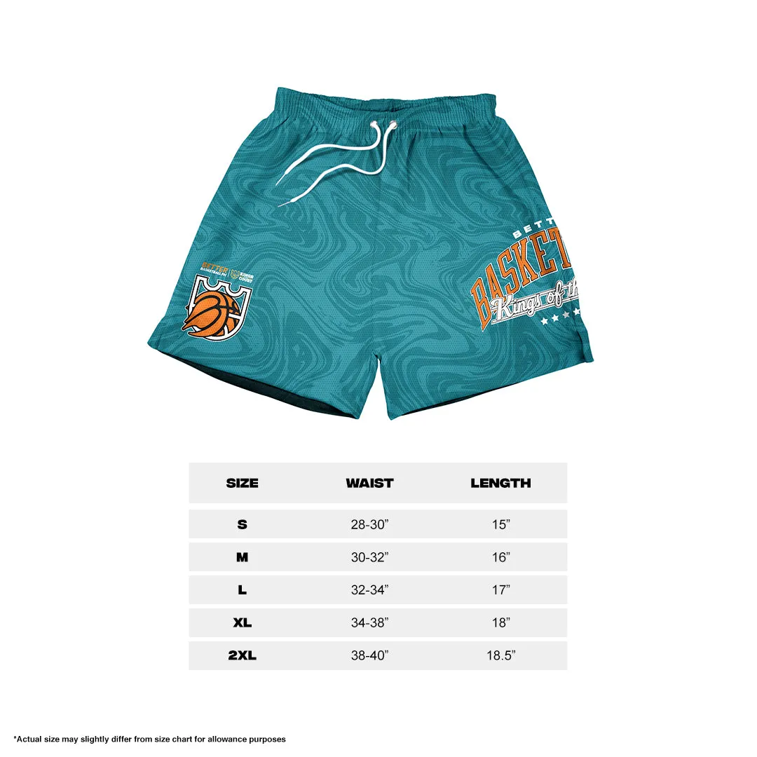 KOTC Better Basketball Shorts - Mint Blue