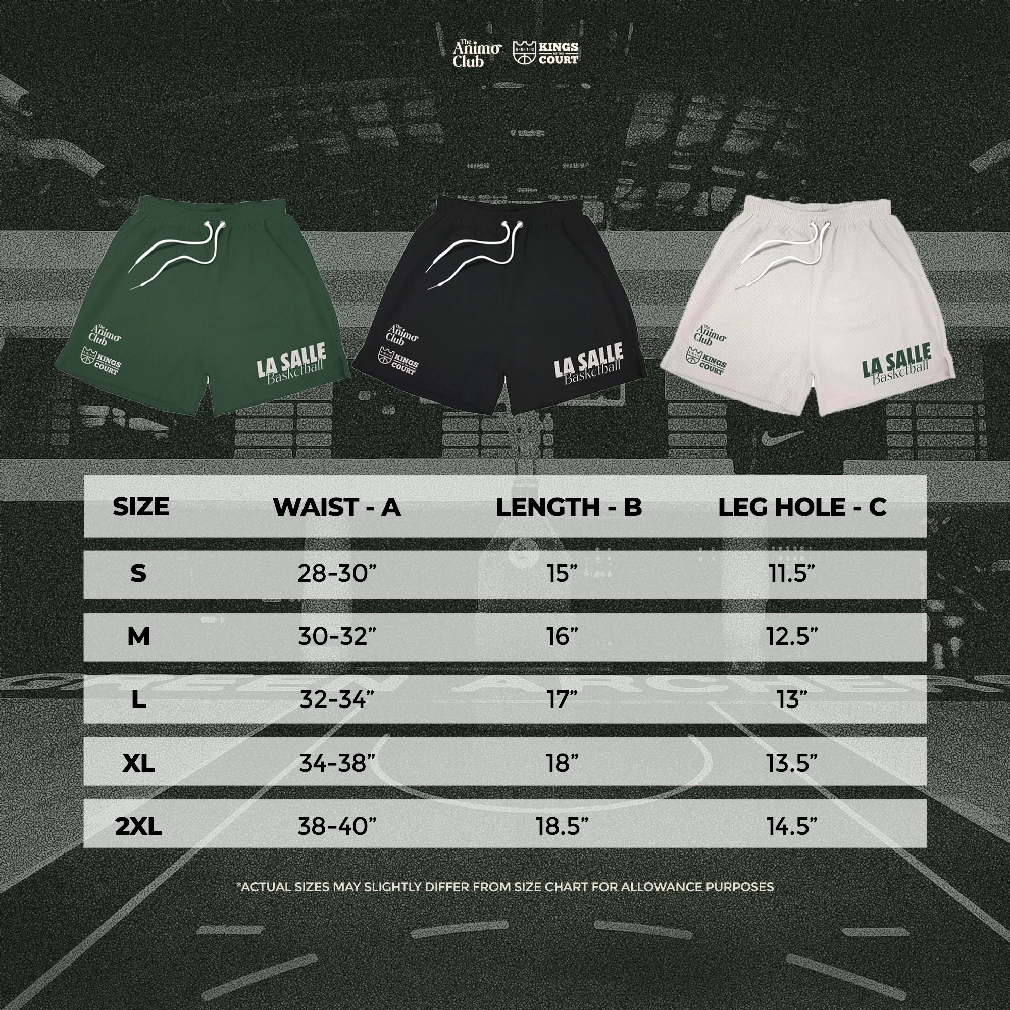 KOTC x Animo Club “La Salle Basketball” - Cream