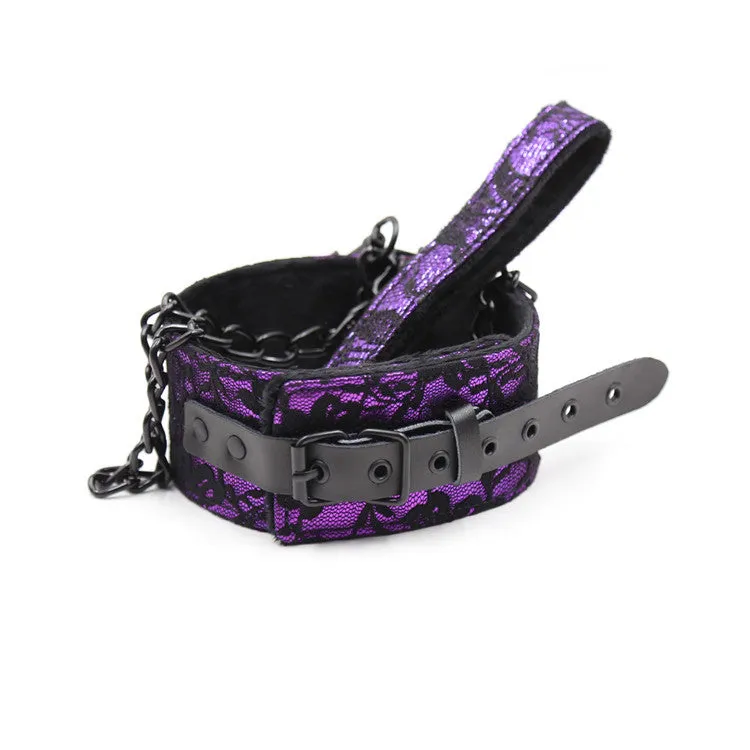 Lace Collar and Bondage Lead