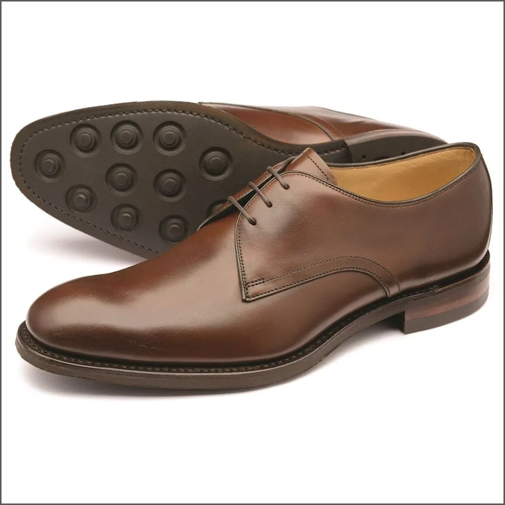 Loake Gable Dark Brown Contemporary Plain Tie Shoe Size 8 & 12 Only/