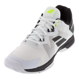 Men's SFX 3 All Court Black And Silver Tennis Shoes