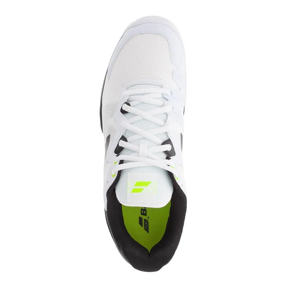 Men's SFX 3 All Court Black And Silver Tennis Shoes