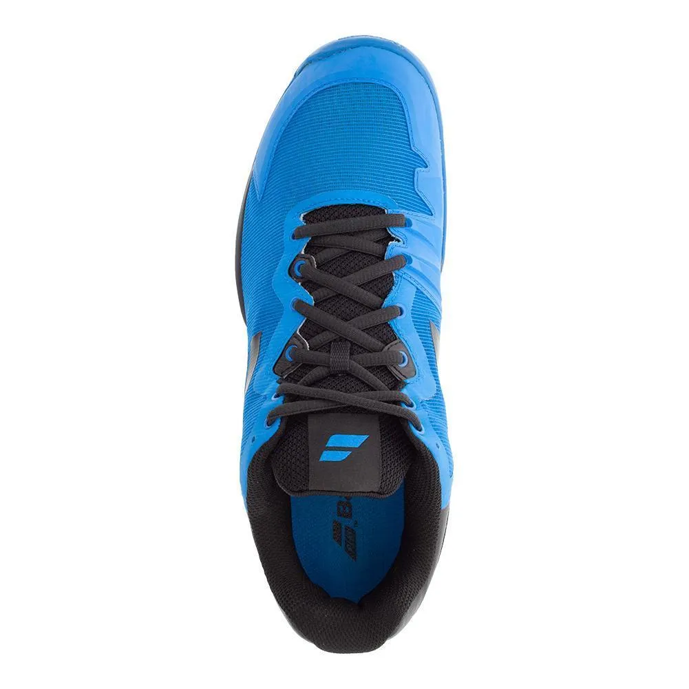 Men's SFX 3 All Court Diva Blue and Black Tennis Shoes
