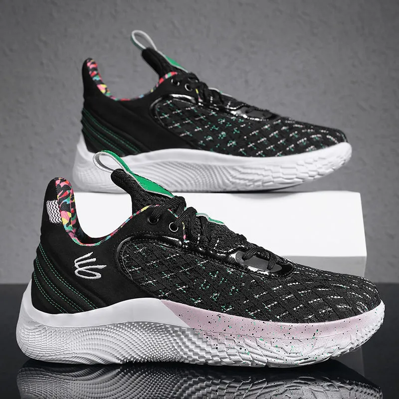 Men's Basketball Sneakers Hard-Wearing Trainers Basketball Boots | 2399