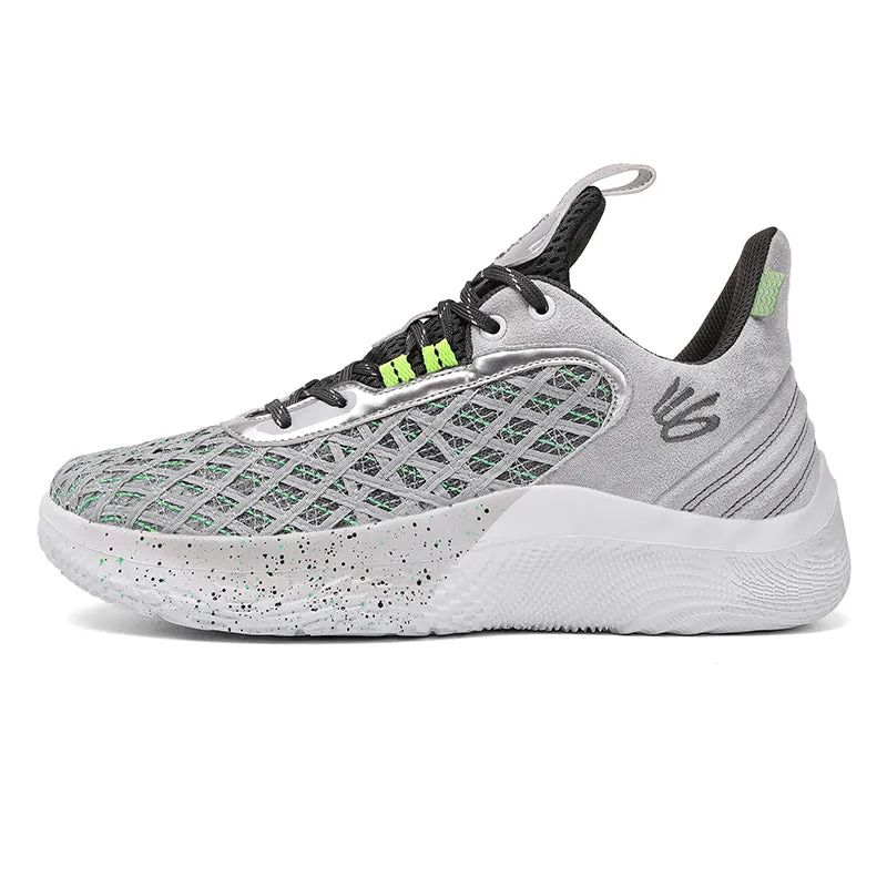 Men's Basketball Sneakers Hard-Wearing Trainers Basketball Boots | 2399
