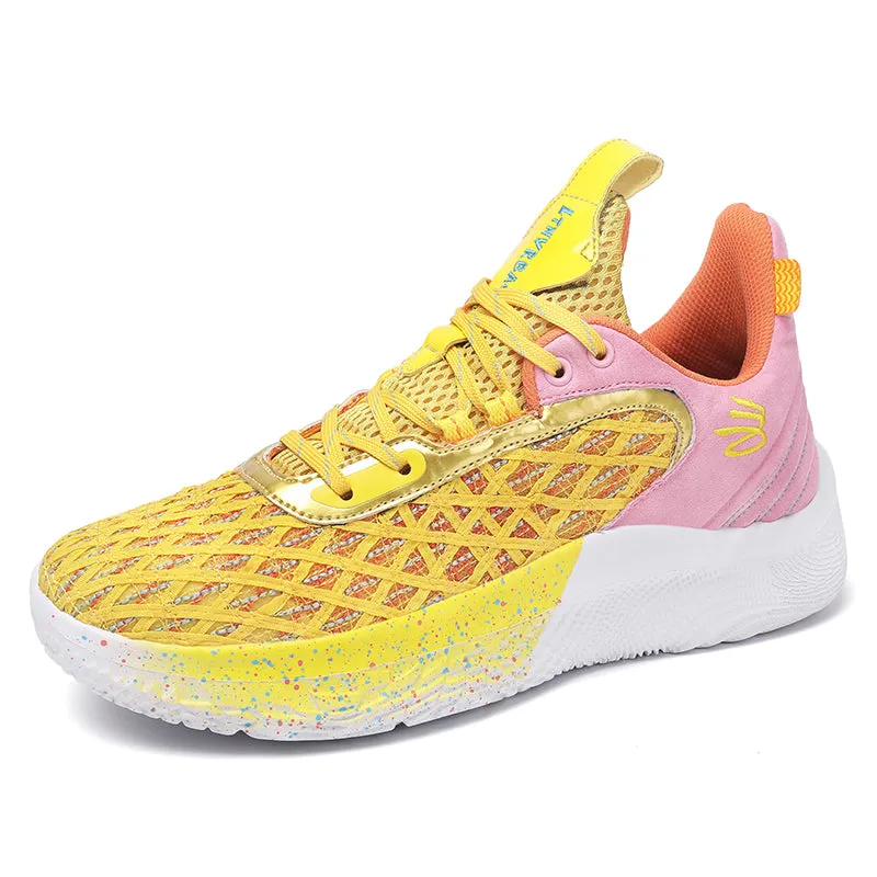 Men's Basketball Sneakers Hard-Wearing Trainers Basketball Boots | 2399