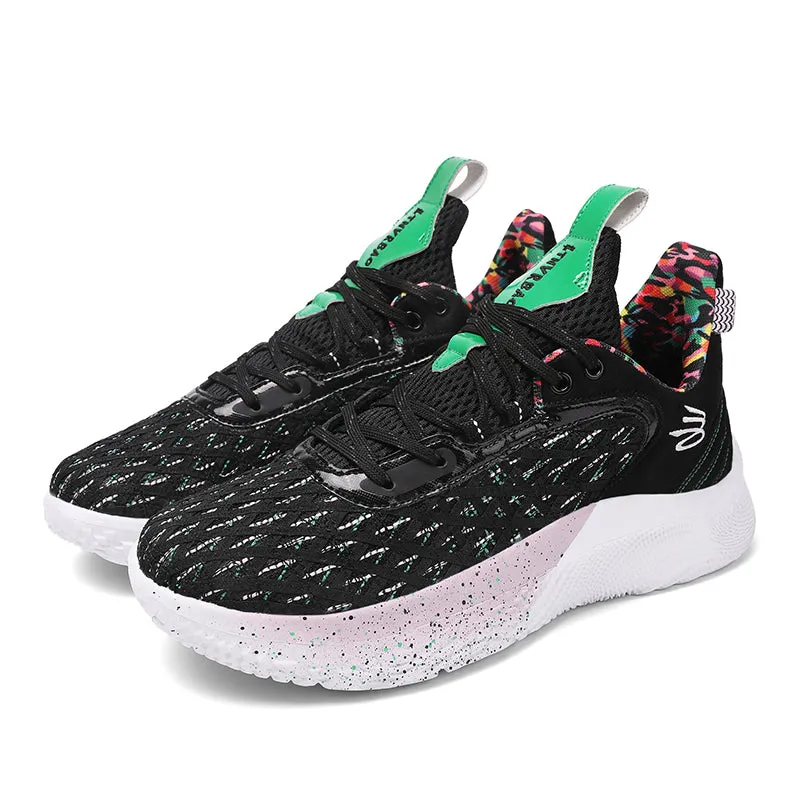 Men's Basketball Sneakers Hard-Wearing Trainers Basketball Boots | 2399