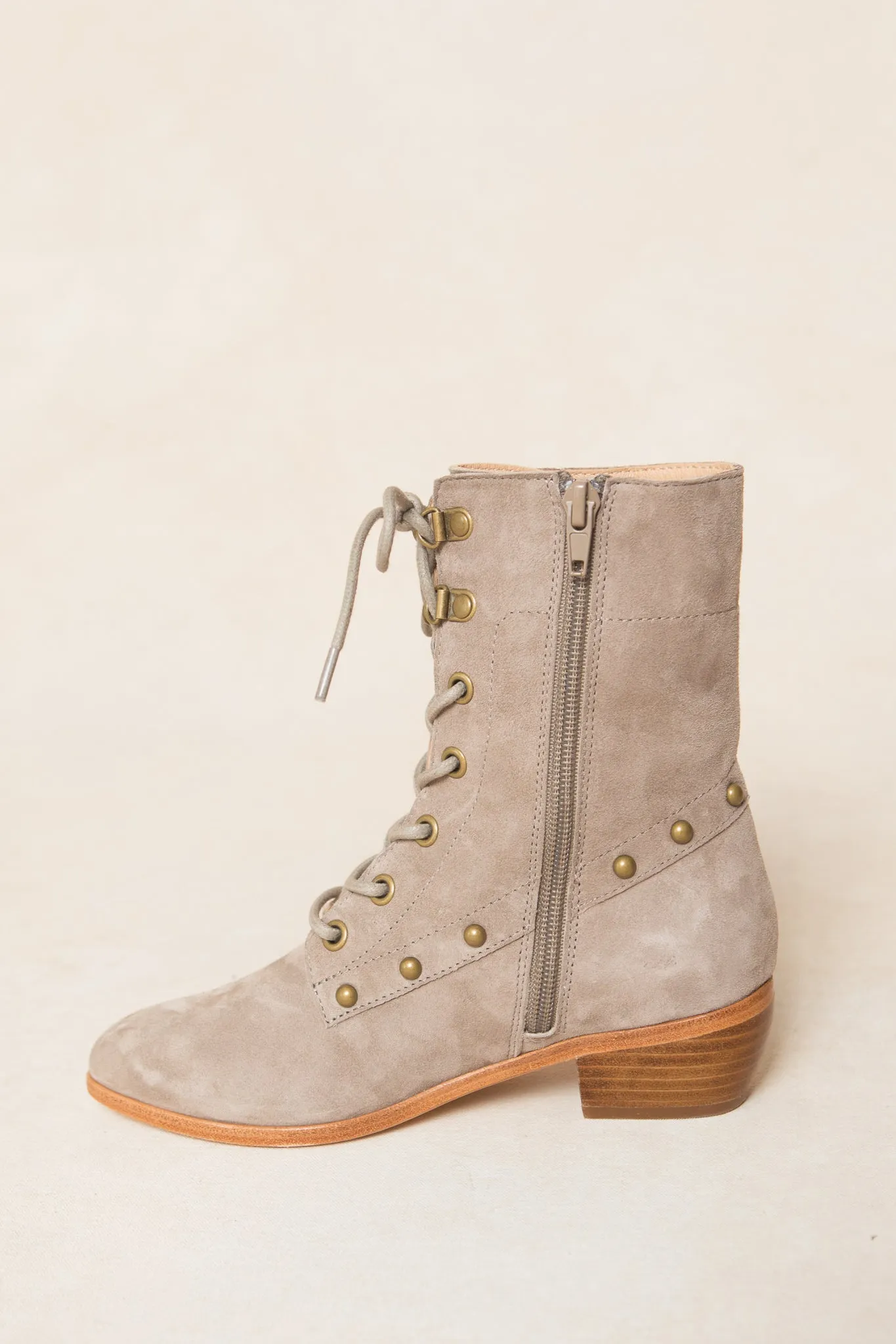 Mini Darcy Lace Up Studded Boot - FINAL SALE