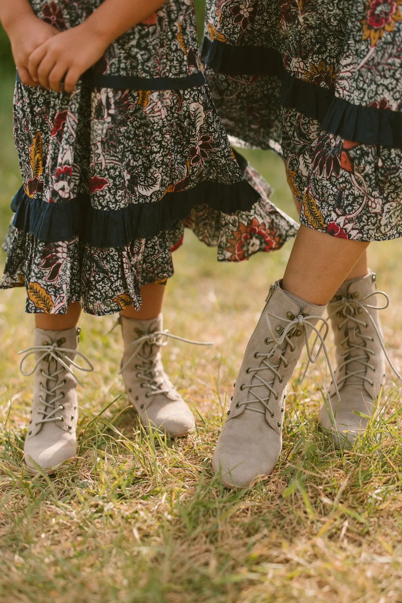 Mini Darcy Lace Up Studded Boot - FINAL SALE
