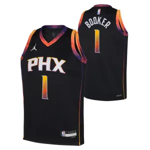 NBA Phoenix Suns Devin Booker Youth Jordan Statement Swingman Jersey