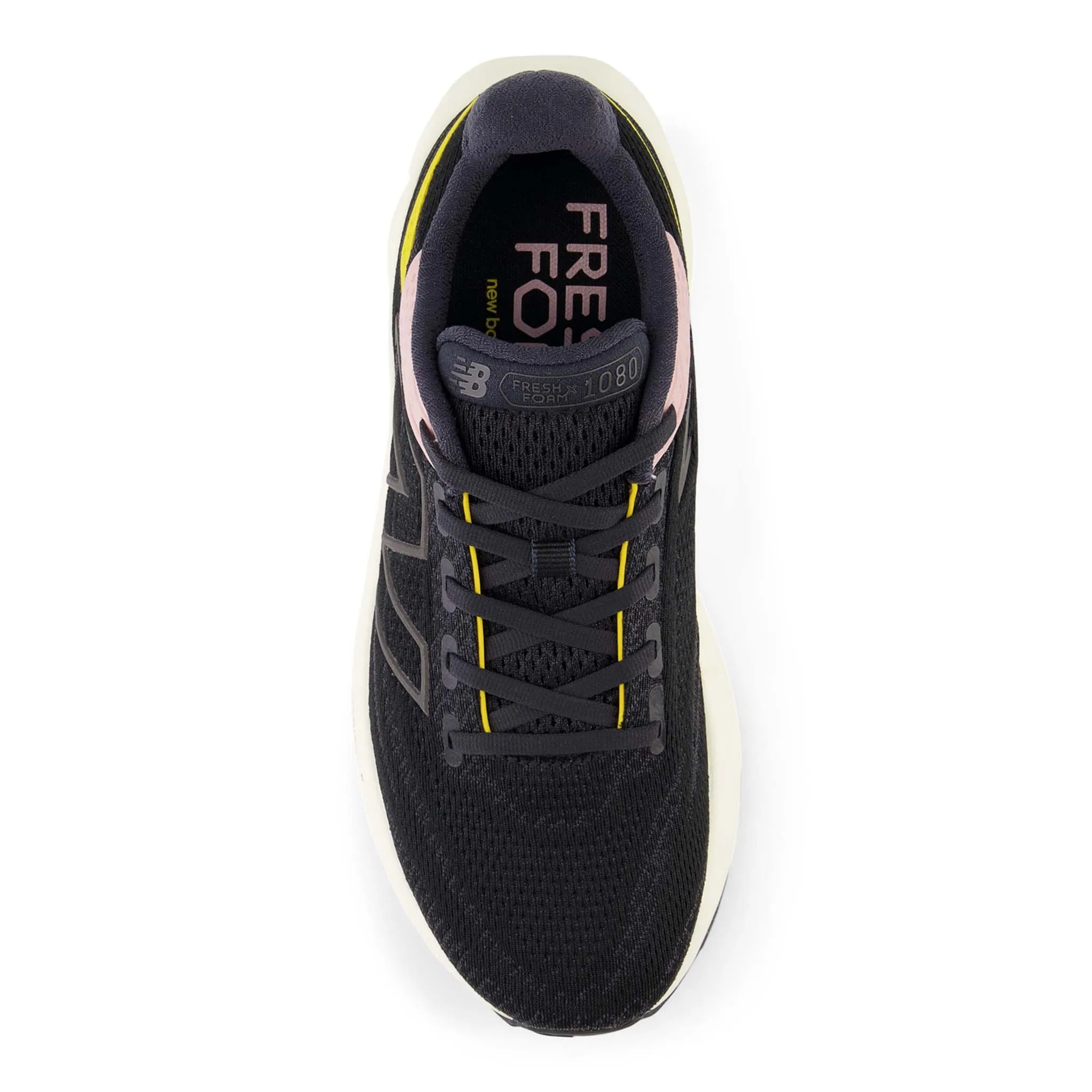 New Balance | Women's Fresh Foam X 1080 V13 Running Shoes - Black/Orb Pink