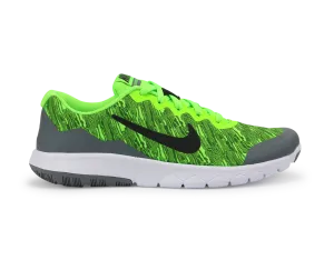 Nike Kids Flex Experience 4 Print GS Electric Green/Black/Grey/White