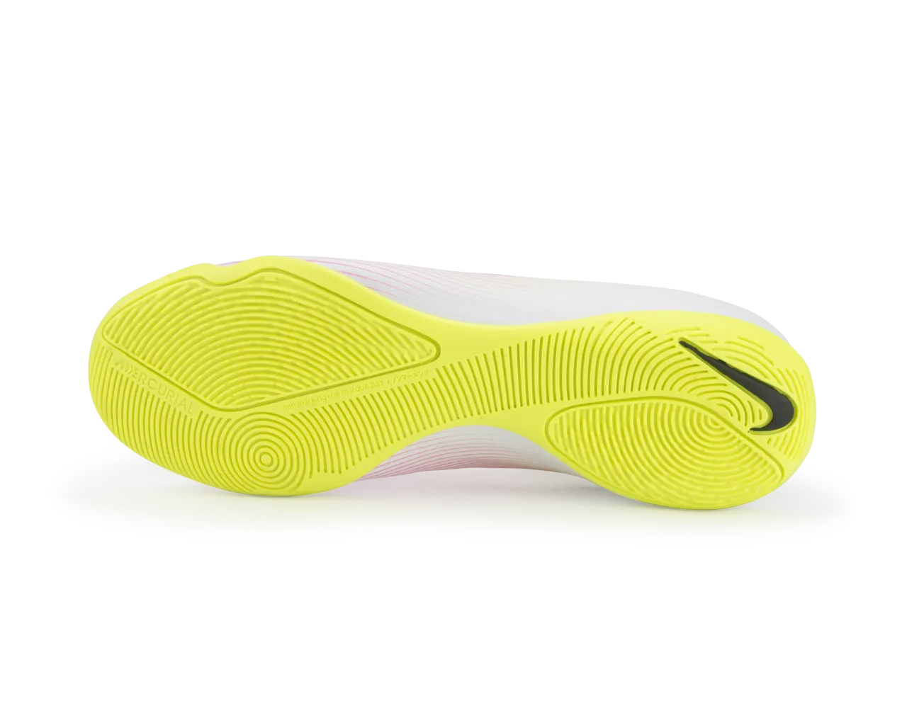 Nike Men's Mercurial Victory V Indoor Soccer Shoes White/Black/Volt