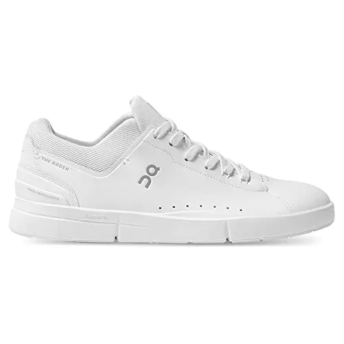 On Men's The Roger Advantage Sneakers, All White, 7 Medium US