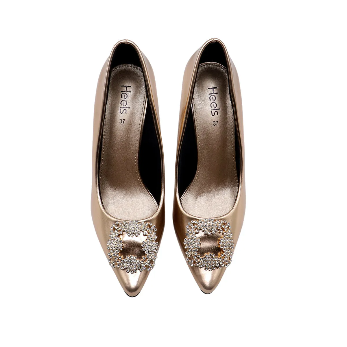 Peach Formal Court Shoes L00850011