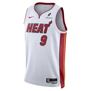 Pelle Larsson Nike Miami HEAT Association White Swingman Jersey