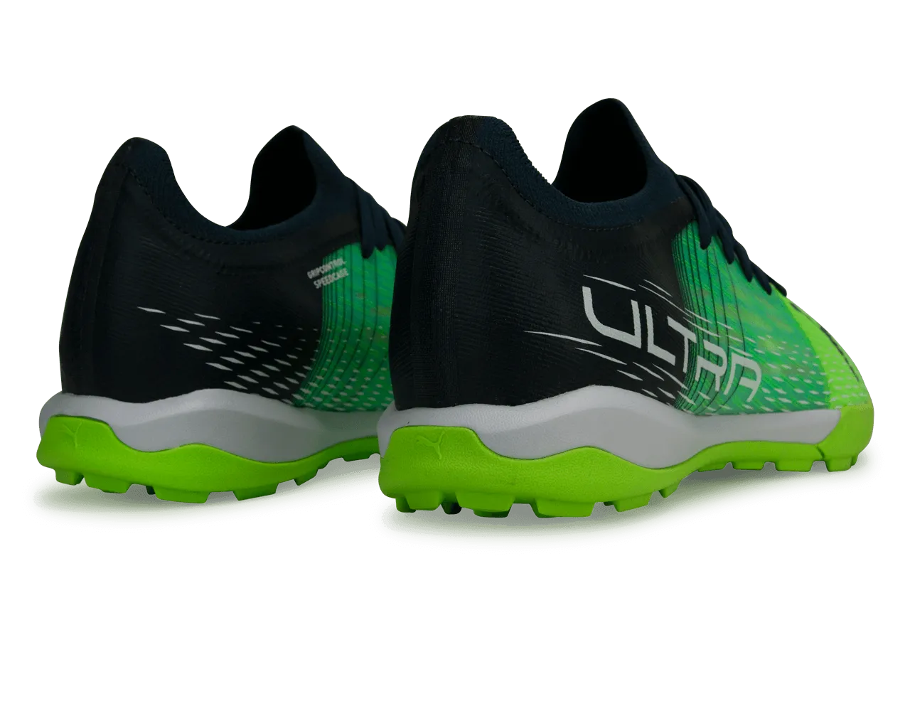PUMA Men's Ultra 3.3 TT Turf Soccer Shoes Green/Black