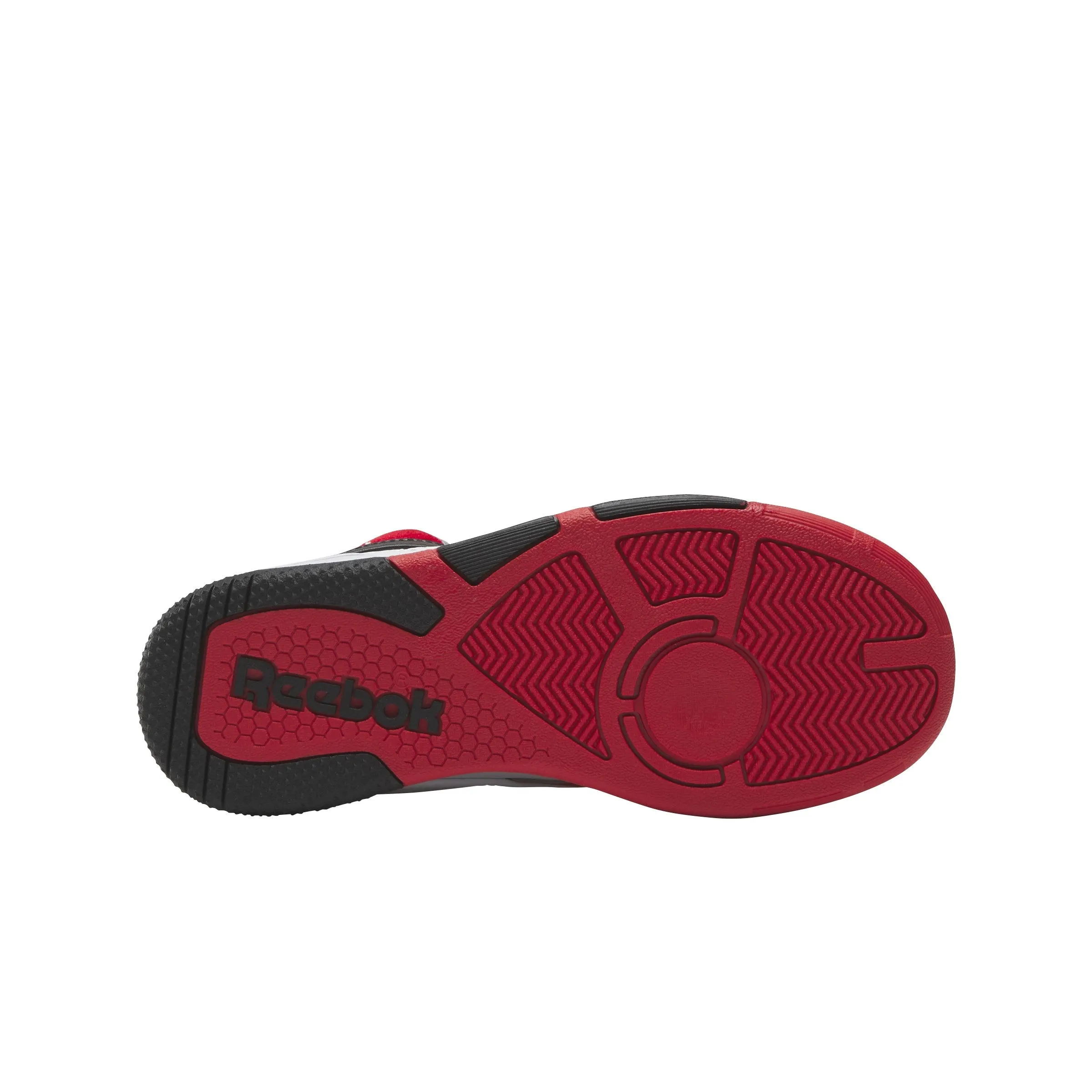 REEBOK BB 4000 II MID YOUTH - RED BLACK