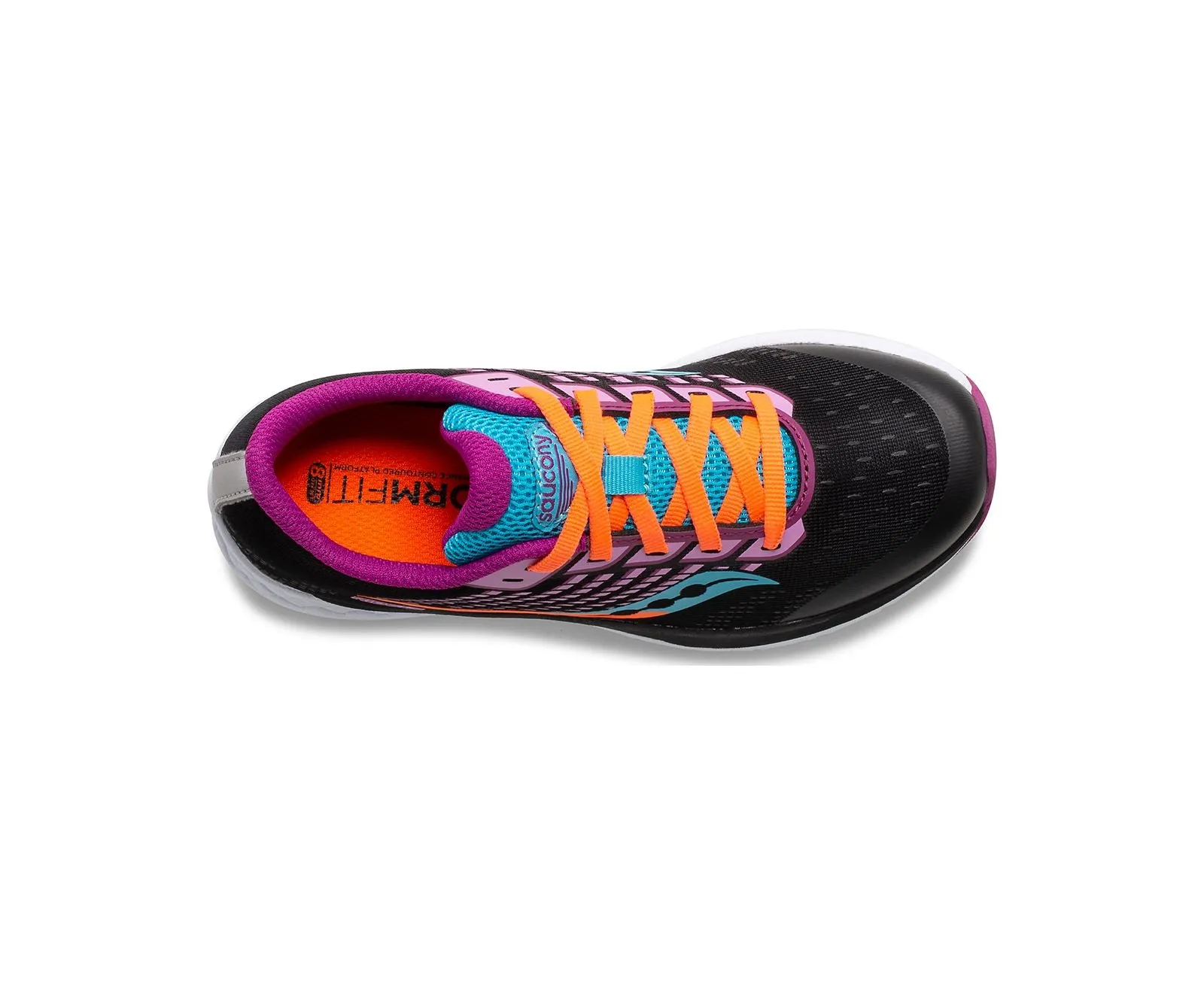 Saucony Girls Ride 13 Kids Running Shoe