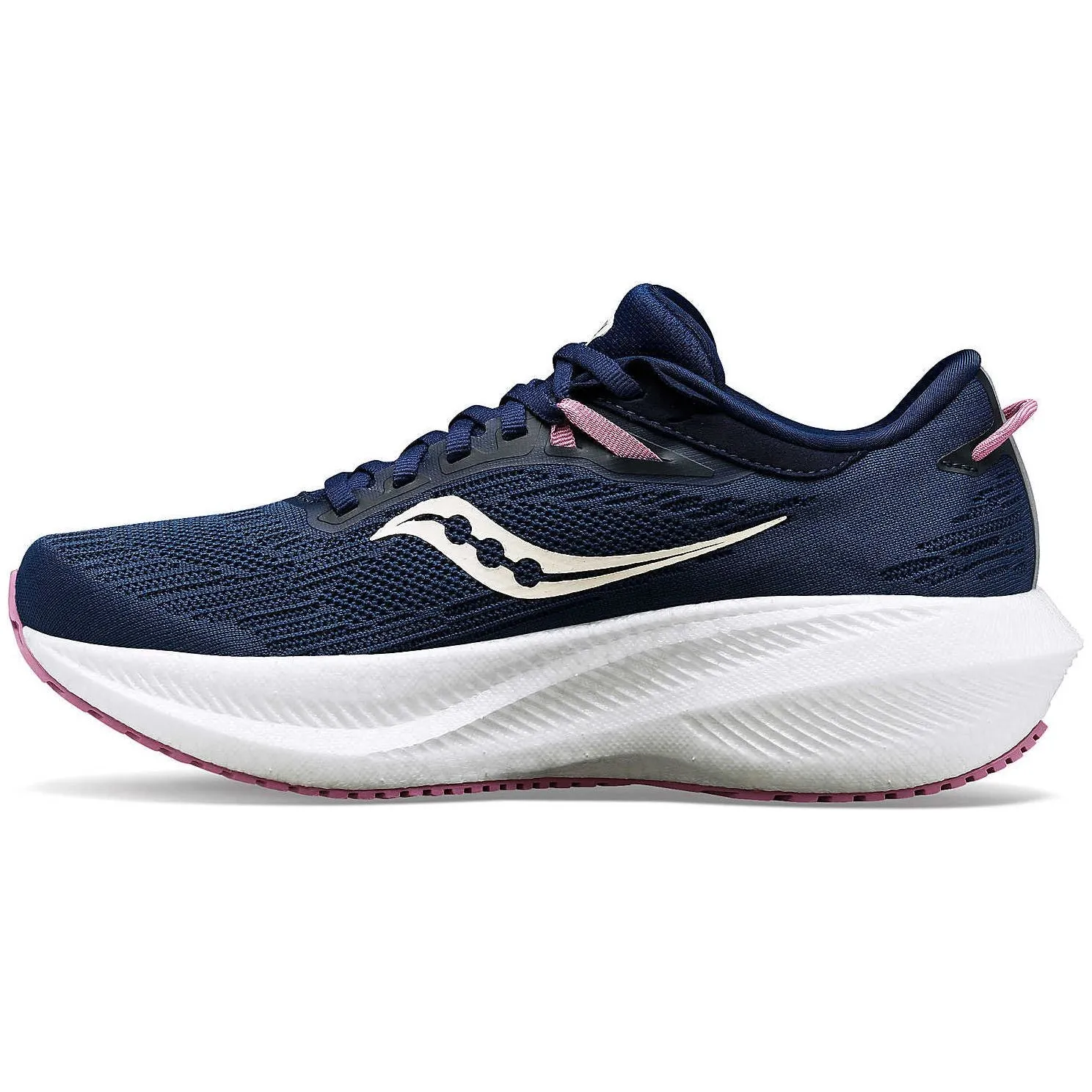 Saucony Triumph 21 Womens Running Shoes - Navy