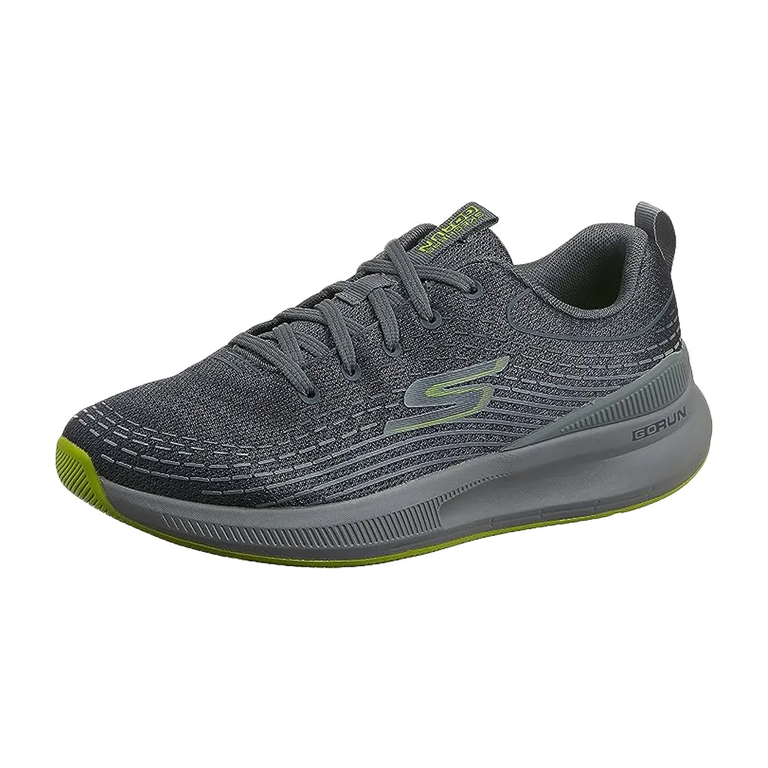 Skechers Men's Shoes Go Run Pulse Charcoal/Lime 220536-Cclm