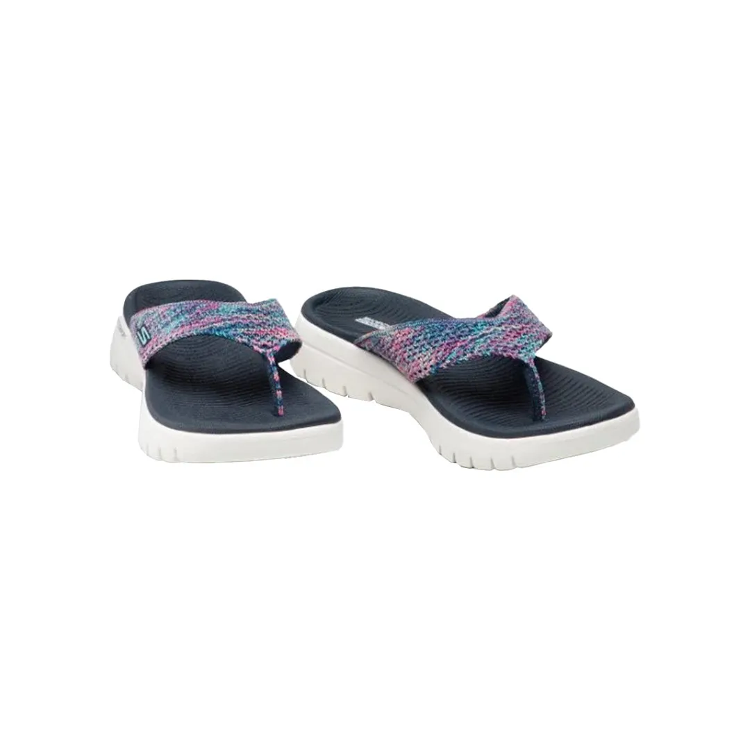 Skechers On-The-Go Flex Accent Womens Slipper Navy/Multi - 140284-NVMT