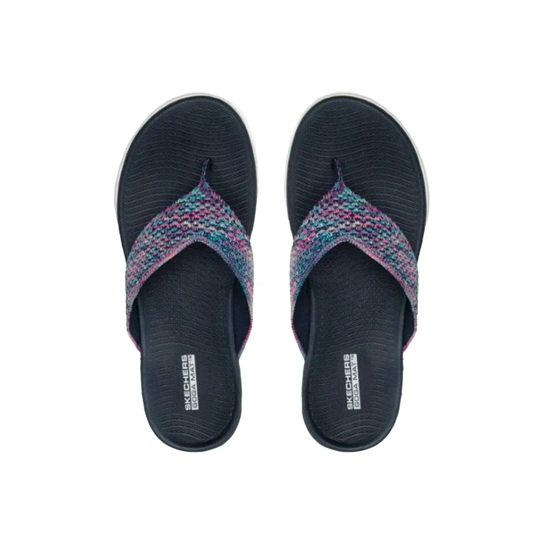 Skechers On-The-Go Flex Accent Womens Slipper Navy/Multi - 140284-NVMT