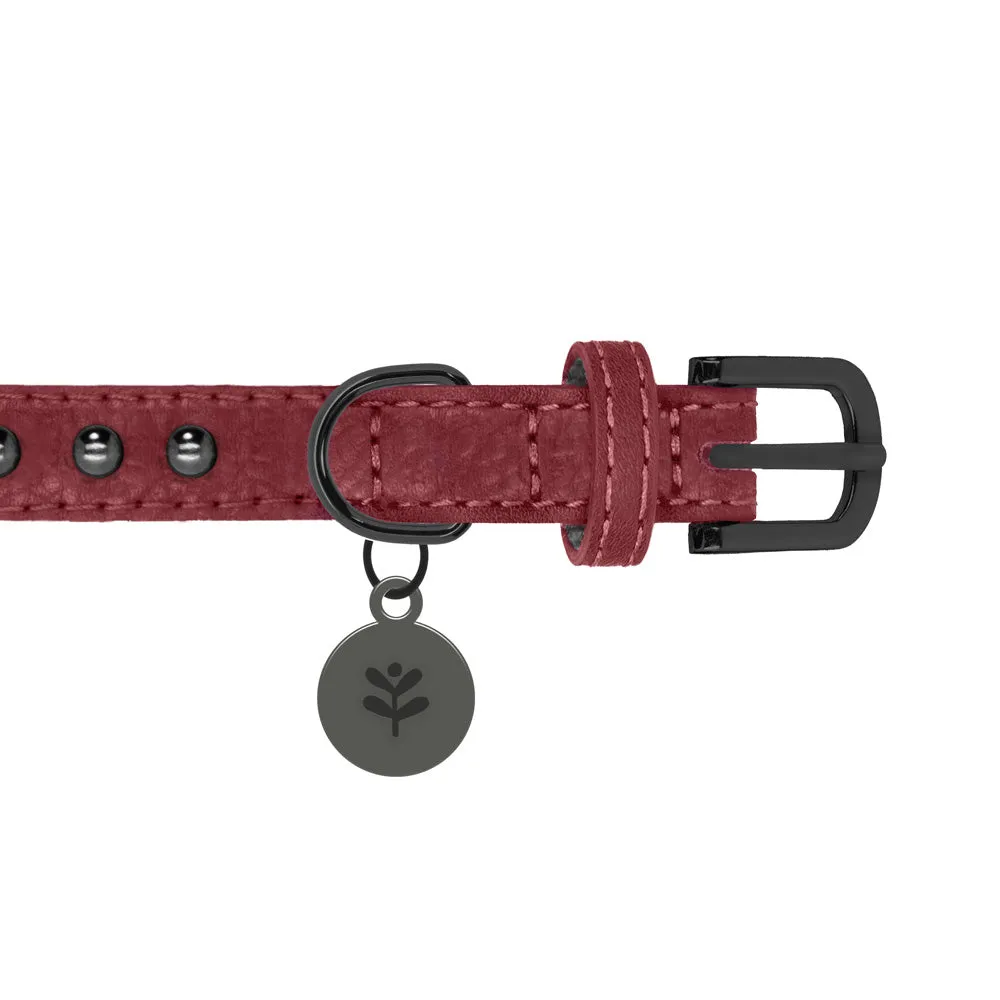 Sotnos Oxblood Studded Collar