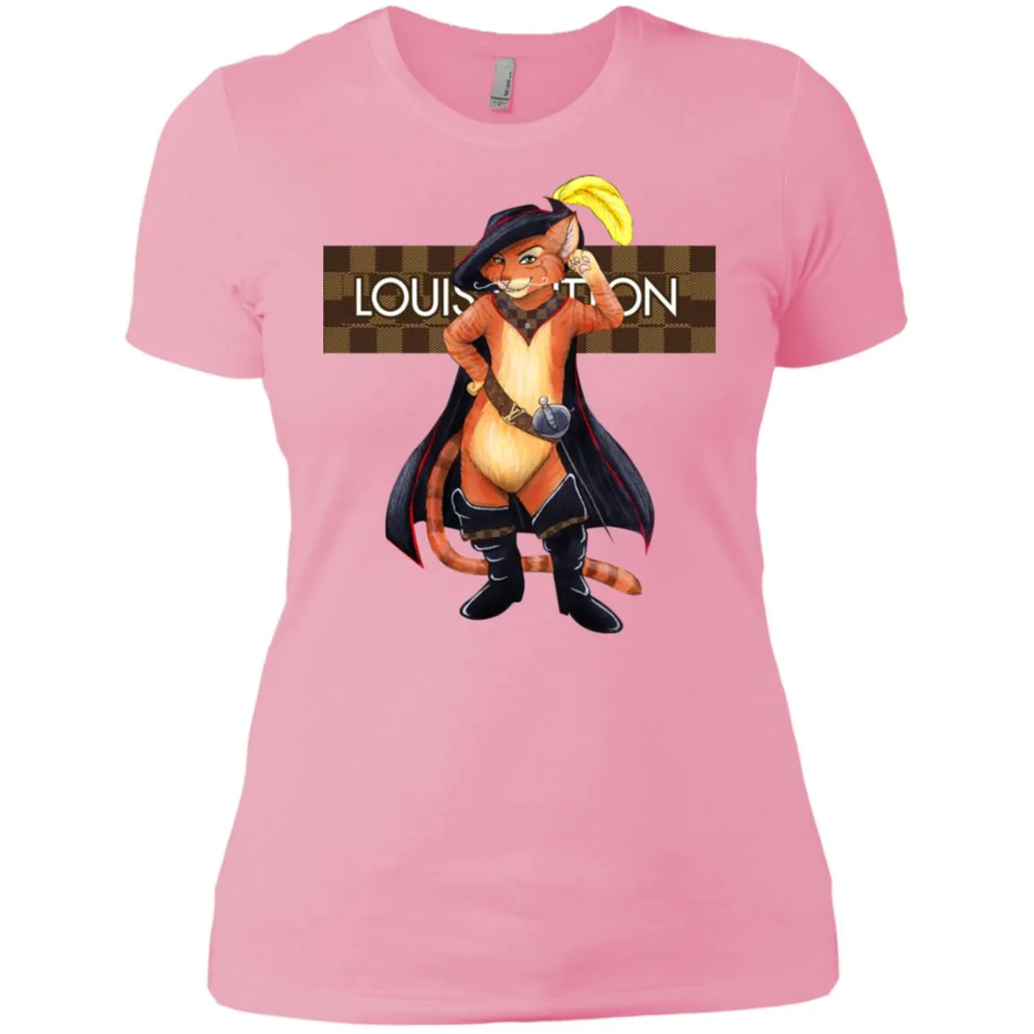 Supreme Puss In Boots T-shirt Women Cotton T-Shirt