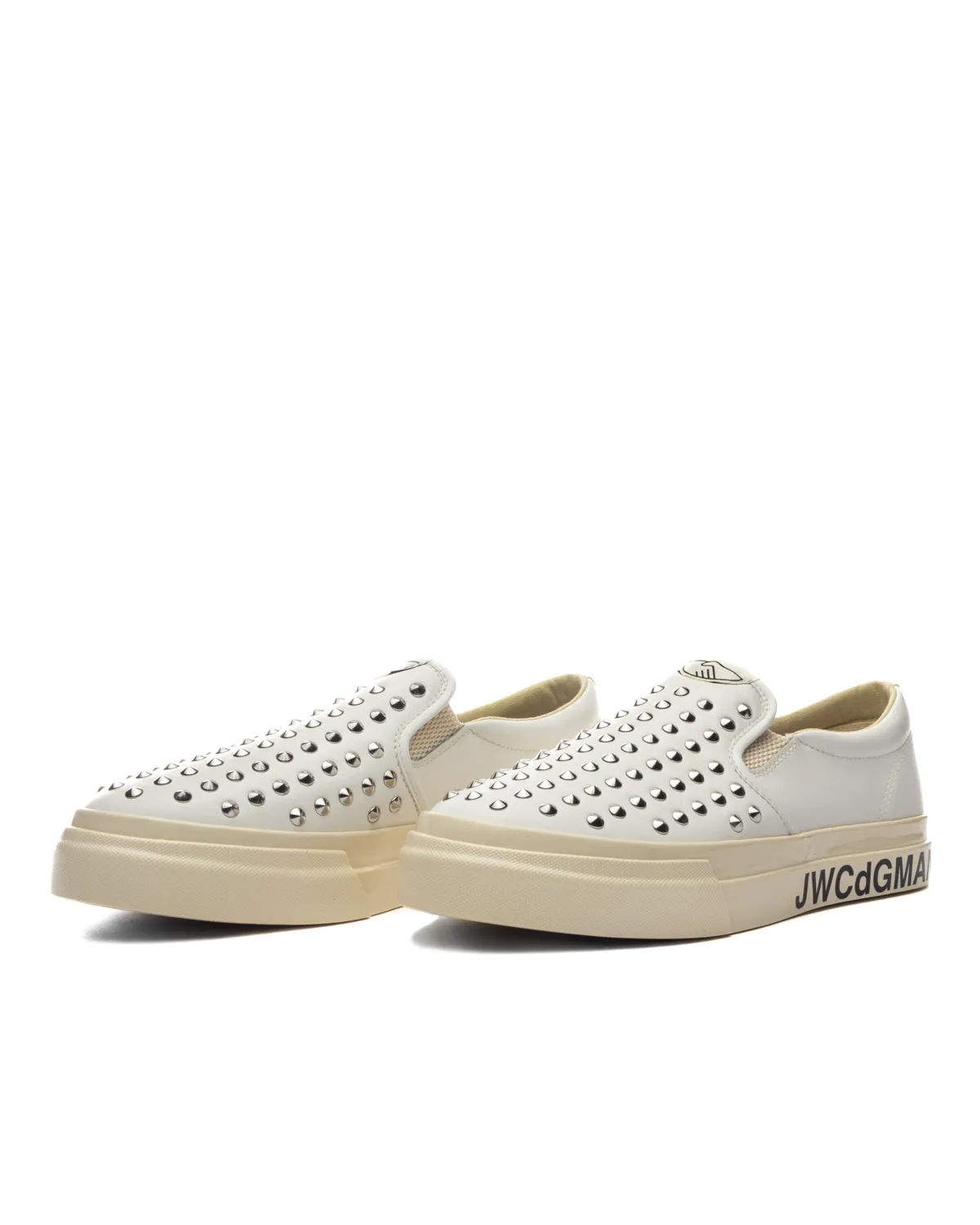 SWC x JWM Studded Slip On White