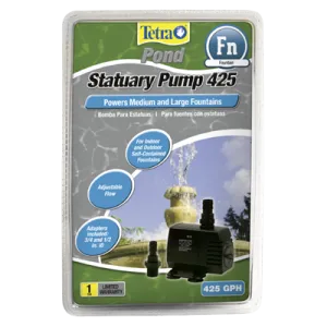 Tetra Pond Statuary Fountain Pump 425 GPH