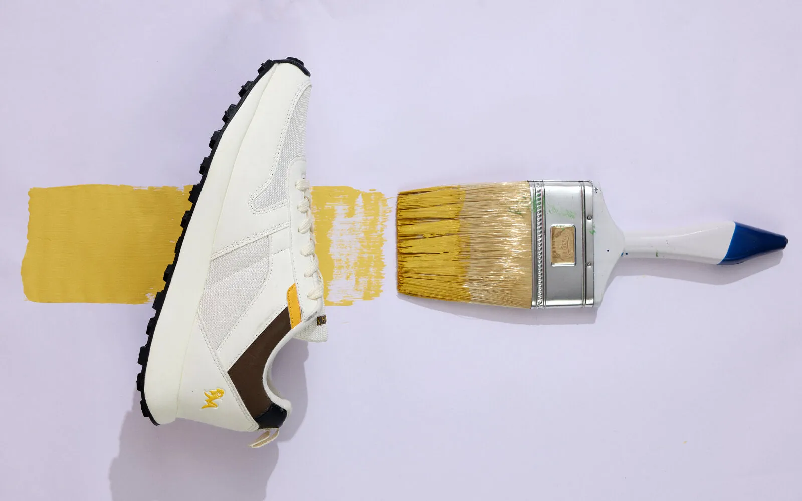 The Eighties : Ivory-Brown-Yellow