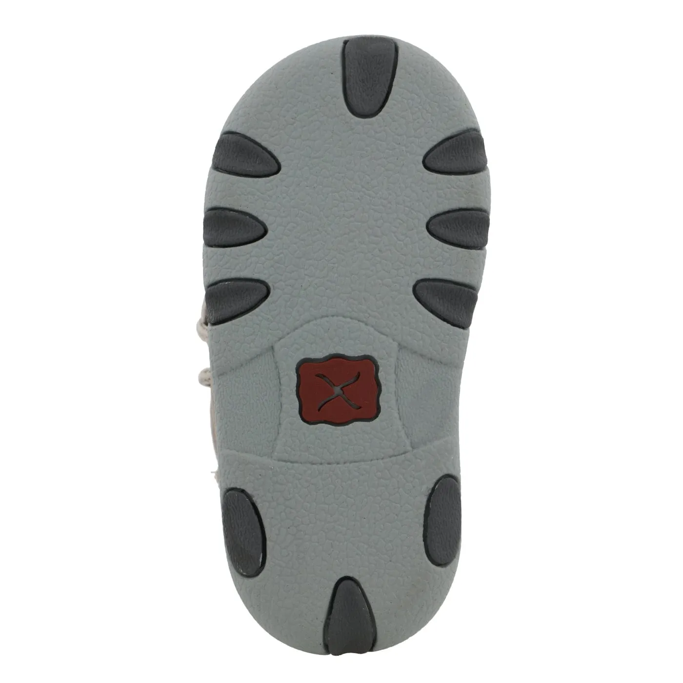 Twisted X Infants Grey Chukka Driving Moc Shoe ICA0012