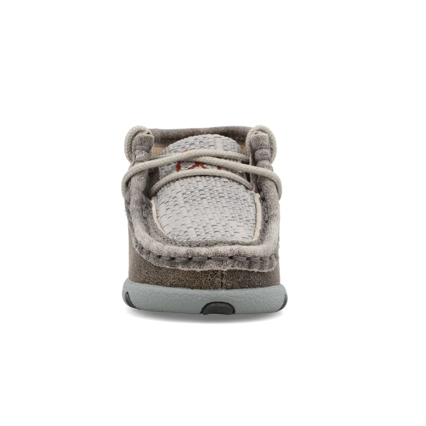 Twisted X Infants Grey Chukka Driving Moc Shoe ICA0012