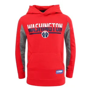 Under Armour Boy's NBA Combine Sweatshirt Washington Red M
