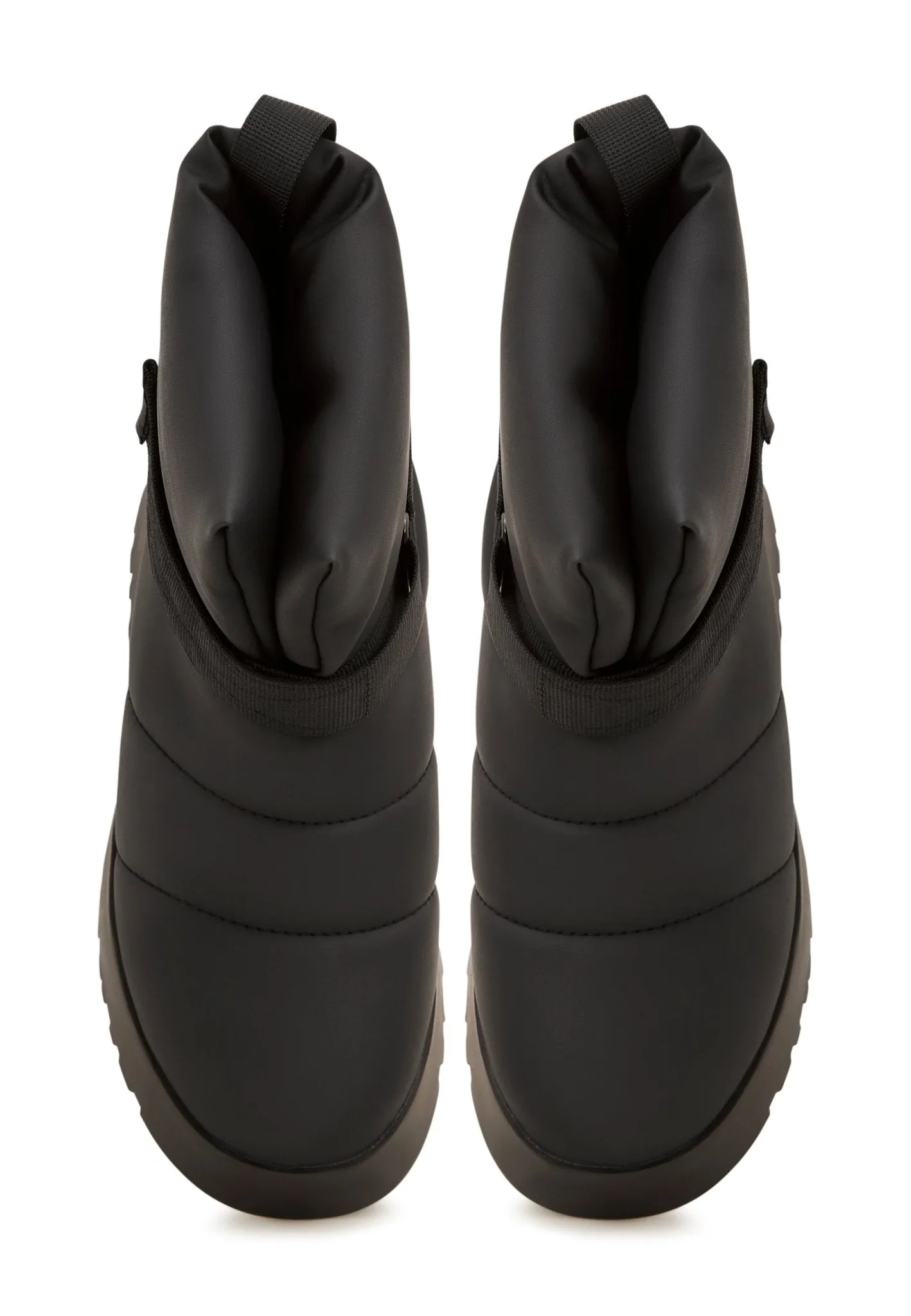 Urban Wool-Lined Winter Boots - Black