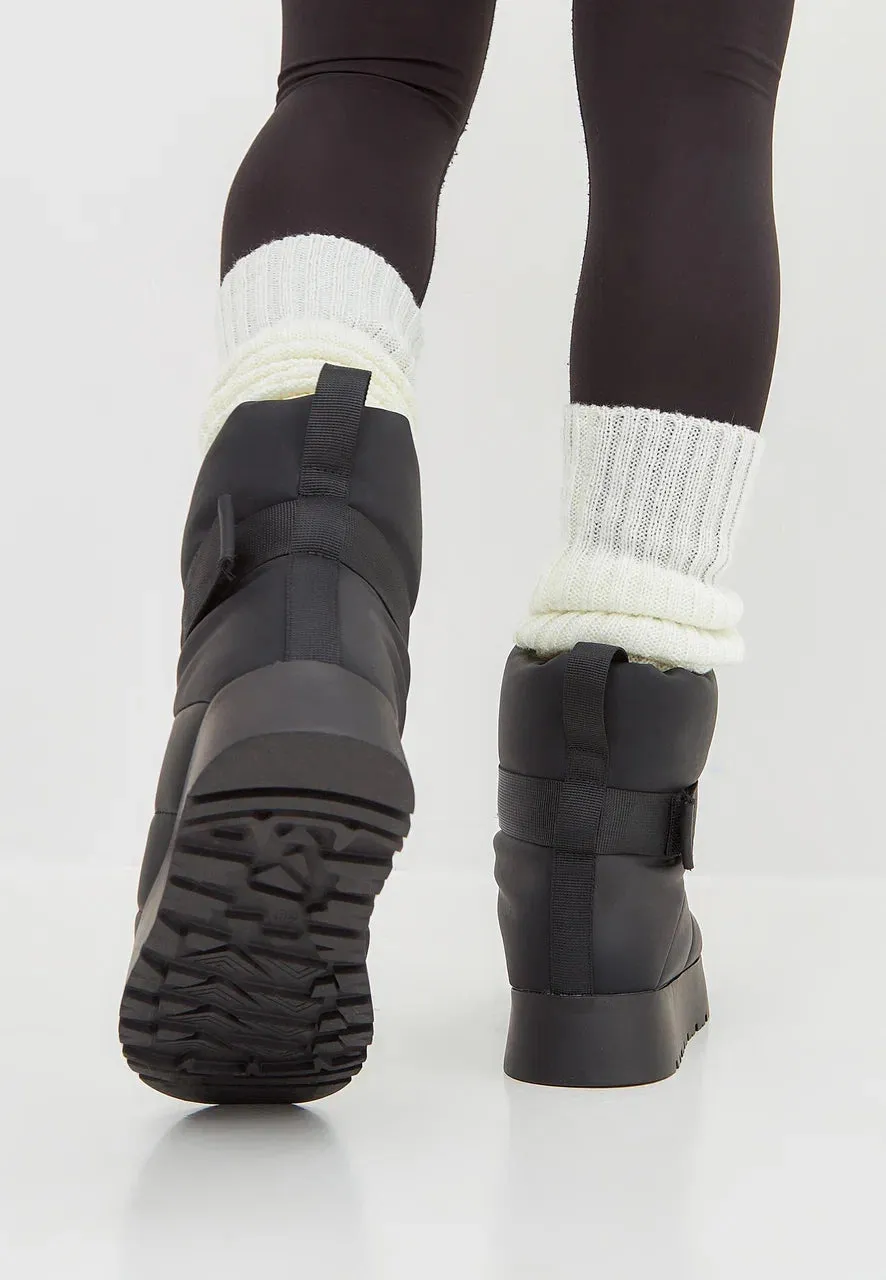 Urban Wool-Lined Winter Boots - Black