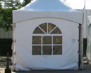 Wall, 8' x 10' French Window Rod Tensioned