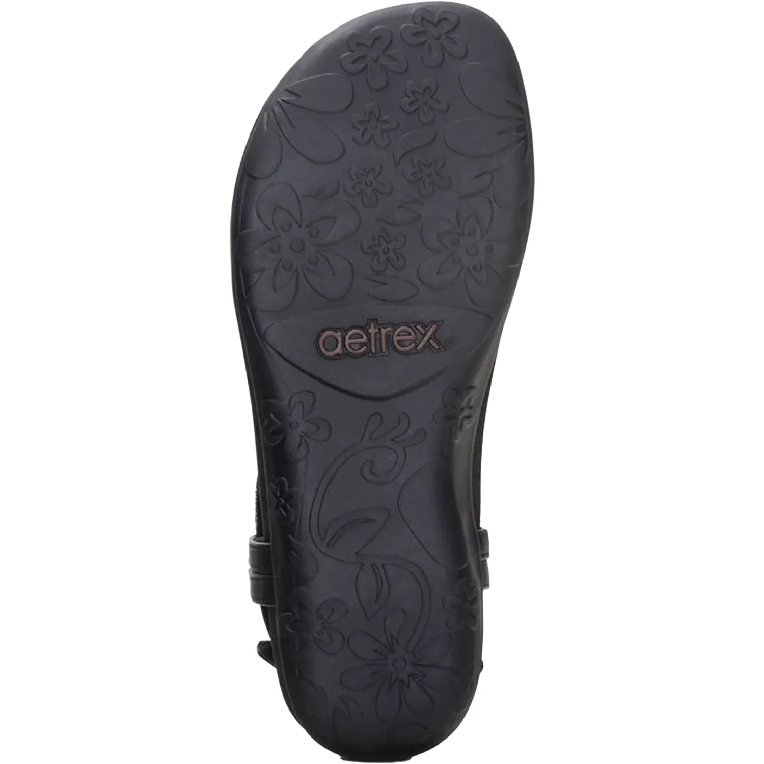 Women's Aetrex Marni Black With Embellishments Synthetic